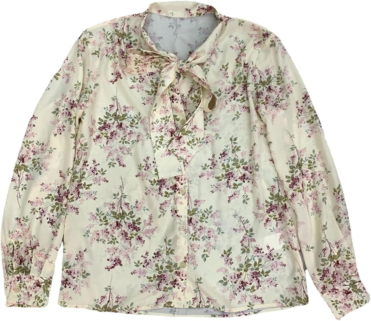 parkes／日本製ウェルベック リバティ タナローンノーカラーシャツ